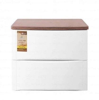 LEMARI LACI PLASTIK 2 TINGKAT